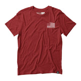 Uncle Sam's tee in red