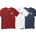 Men's 3-Pack Uncle Sam's T-Shirt | Color: Red/White/Blue