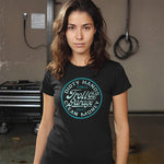 Women's DHCM Garage T-Shirt | Color: Black