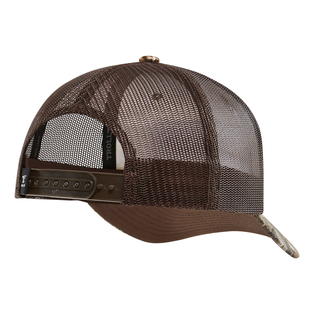 SBC Realtree Barricade Curved Brim Trucker Hat | Color: Real Tree