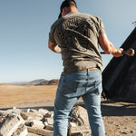 Men's DHCM Molten T-Shirt | Color: Military Green