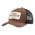 SBC Barricade Curved Brim Trucker Hat | Color: Coyote Brown