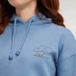 Women's DHCM Savage Hoodie | Color: Slate Blue