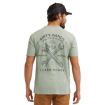 Men's DHCM Twisting Wrenches T-Shirt | Color: Sage