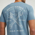 Men's DHCM Twisting Wrenches T-Shirt | Color: Slate Blue
