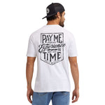Men's Pay Me T-Shirt | Color: White