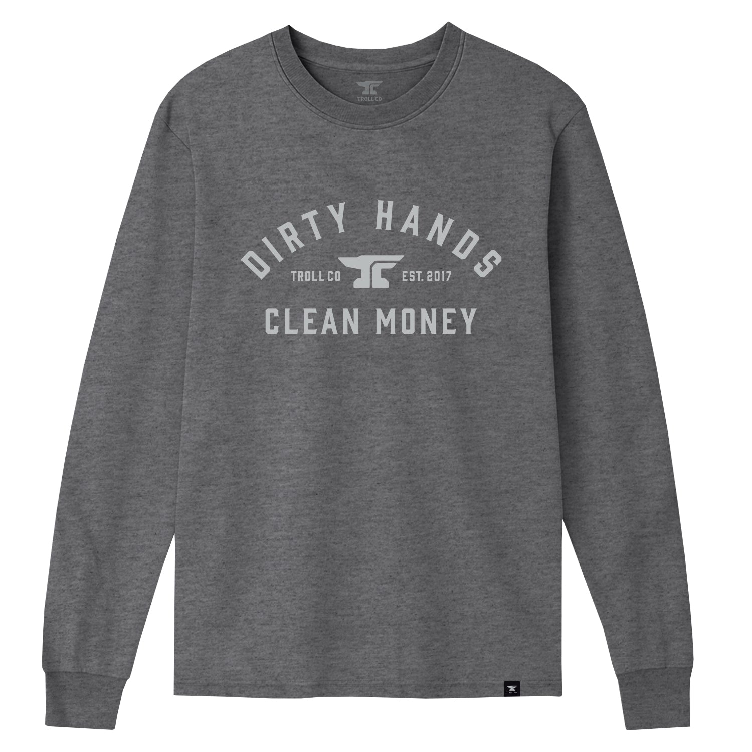Men's DHCM Classic Long Sleeve | Color: Charcoal Heather