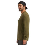Men's DHCM Twisting Wrenches Long Sleeve | Color: Military Green