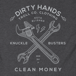 Men's DHCM Twisting Wrenches Long Sleeve | Color: Charcoal Heather
