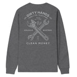 Men's DHCM Twisting Wrenches Long Sleeve | Color: Charcoal Heather