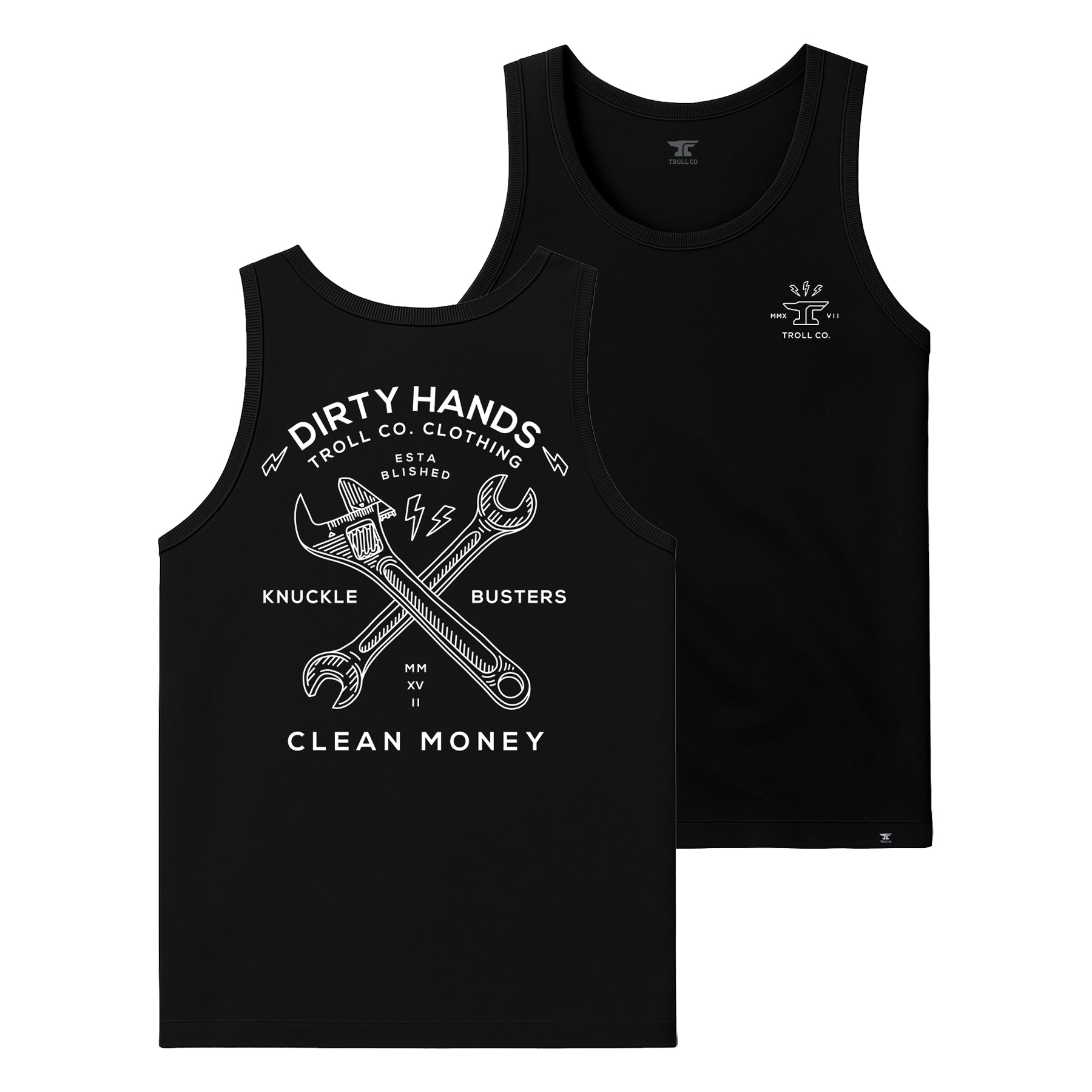 Men's DHCM Twisting Wrenches Tank | Color: Black