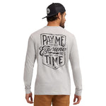 Men's Pay Me Long Sleeve | Color: Gray Heather