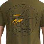 Men's DHCM Savage T-Shirt | Color: Military Green