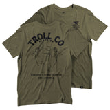 Men's WHUS Butterface T-Shirt | Color: Military Green