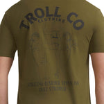 Men's WHUS Butterface T-Shirt | Color: Military Green
