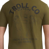Men's WHUS Butterface T-Shirt | Color: Military Green
