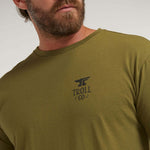 Men's WHUS Butterface T-Shirt | Color: Military Green