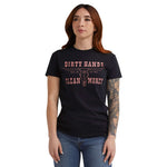 Women's DHCM Longhorn T-Shirt | Color: Black