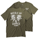 Men's Hammer Twins T-Shirt | Color: Military Green