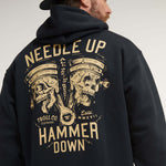 Men's Hammer Twins Hoodie | Color: Black