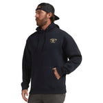 Men's Hammer Twins Hoodie | Color: Black