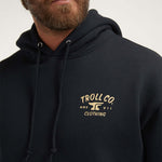 Men's Hammer Twins Hoodie | Color: Black