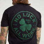 Men's NOLAW Broken Clover T-Shirt | Color: Black