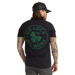 Men's NOLAW Broken Clover T-Shirt | Color: Black