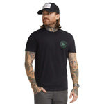 Men's NOLAW Broken Clover T-Shirt | Color: Black