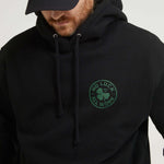 Men's NOLAW Broken Clover Hoodie | Color: Black