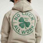 Men's NOLAW Broken Clover Hoodie | Color: Cement