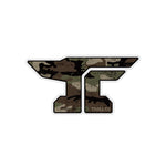 Anvil Camo Sticker | Color: Camo