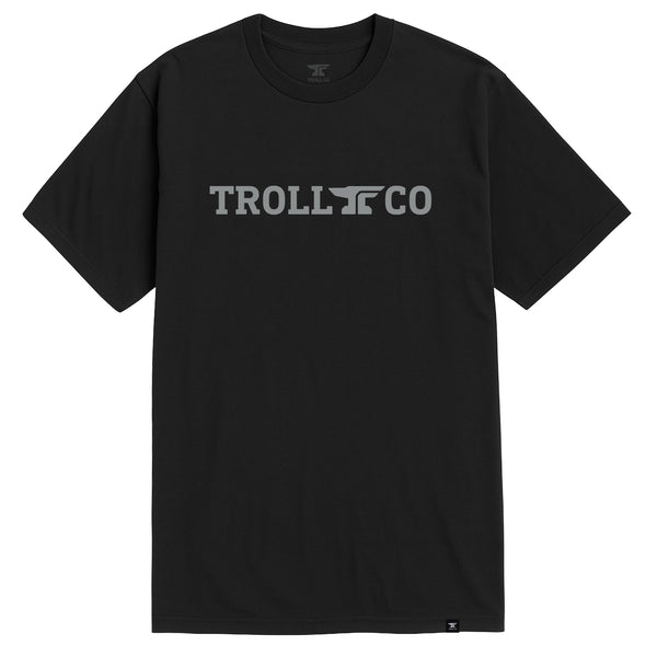Men's Anvil Locked T-Shirt - Black | Troll Co.