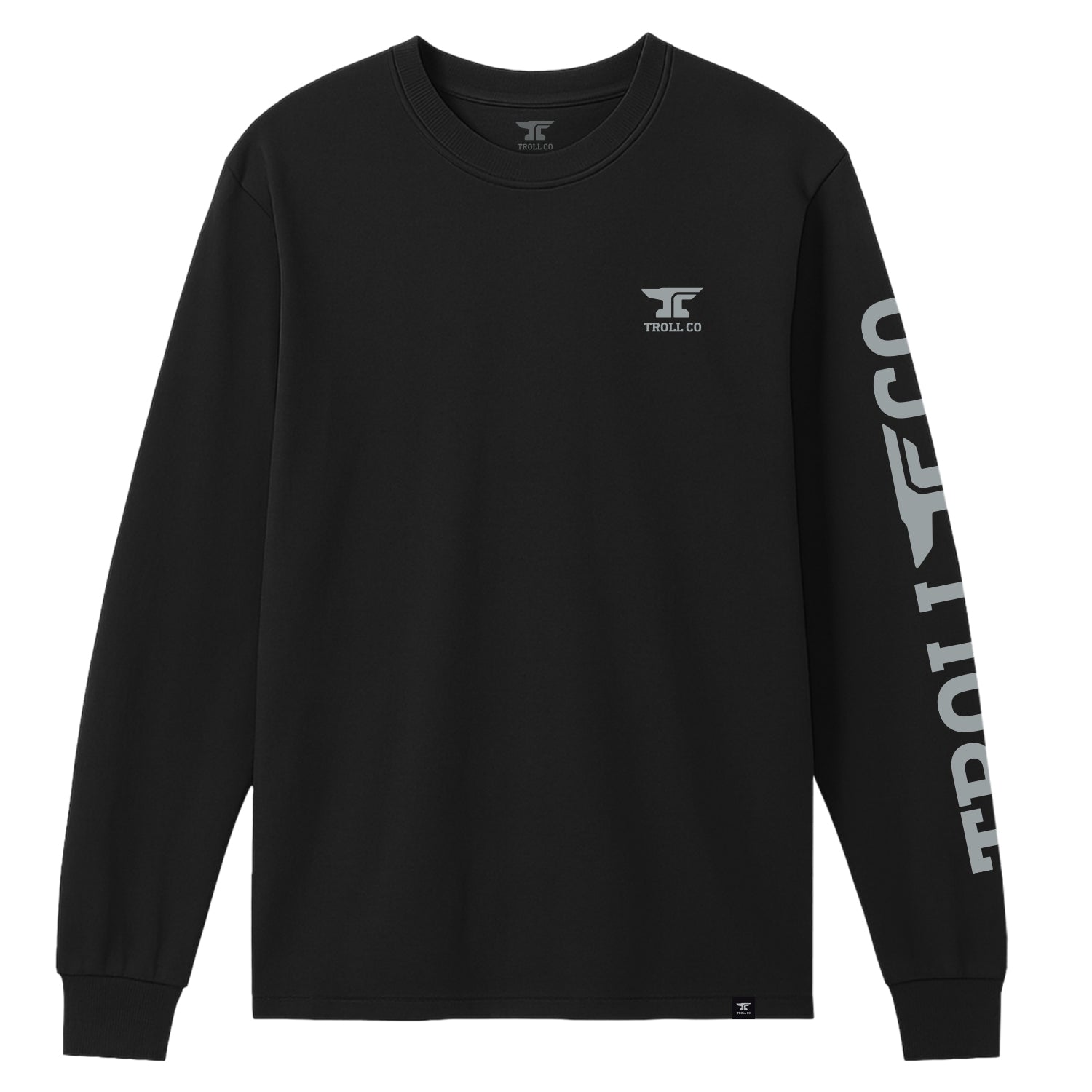 Men's Anvil Locked Long Sleeve | Color: Black