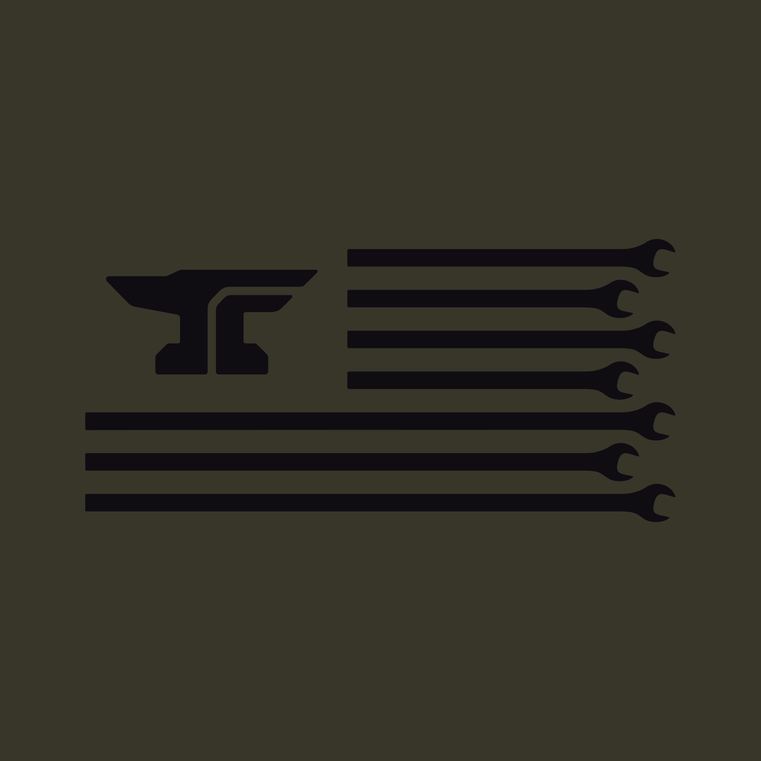 Men's Anvil Flagship T-Shirt | Color: Military Green