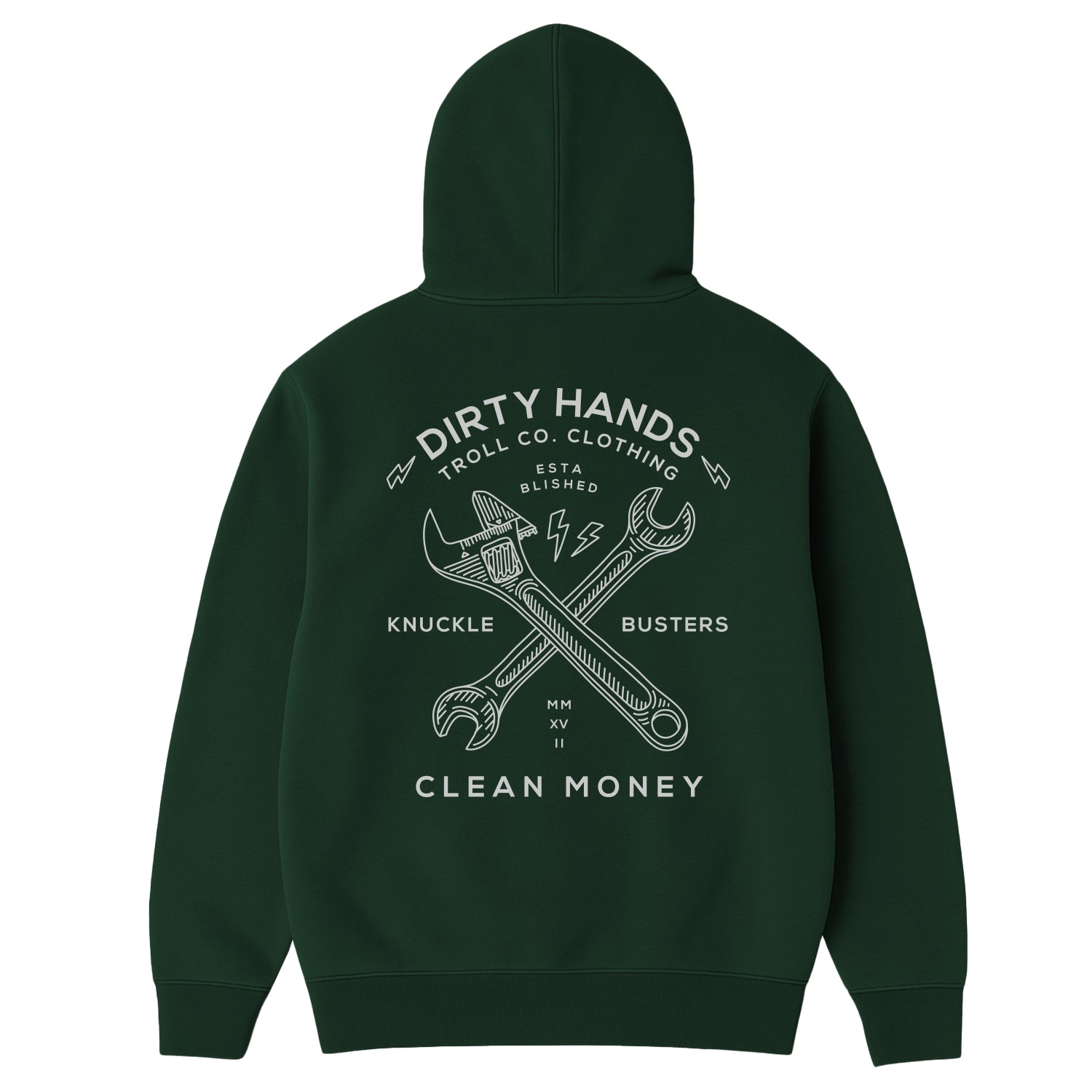 Men's DHCM Twisting Wrenches Hoodie | Color: Pine