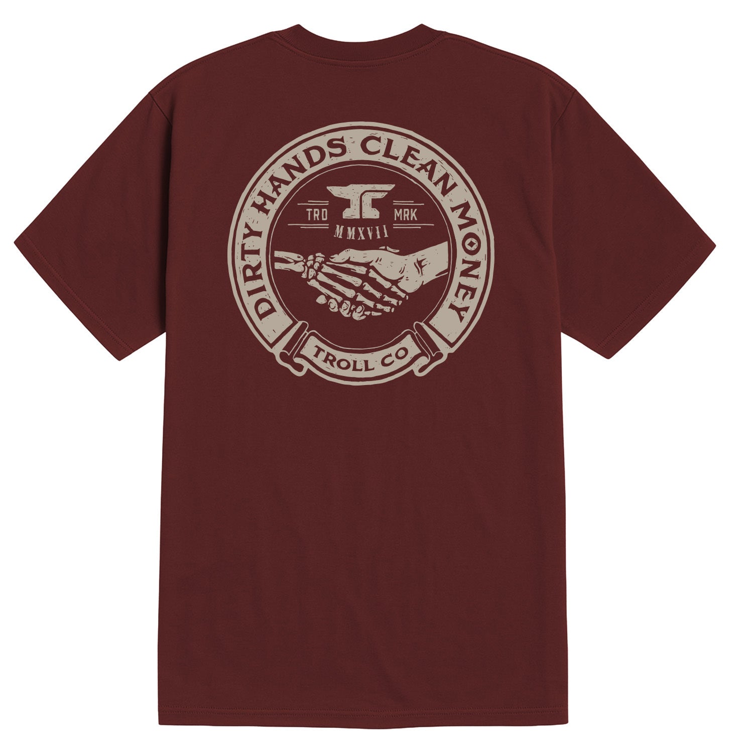 Men's DHCM Haggler T-Shirt | Color: Port