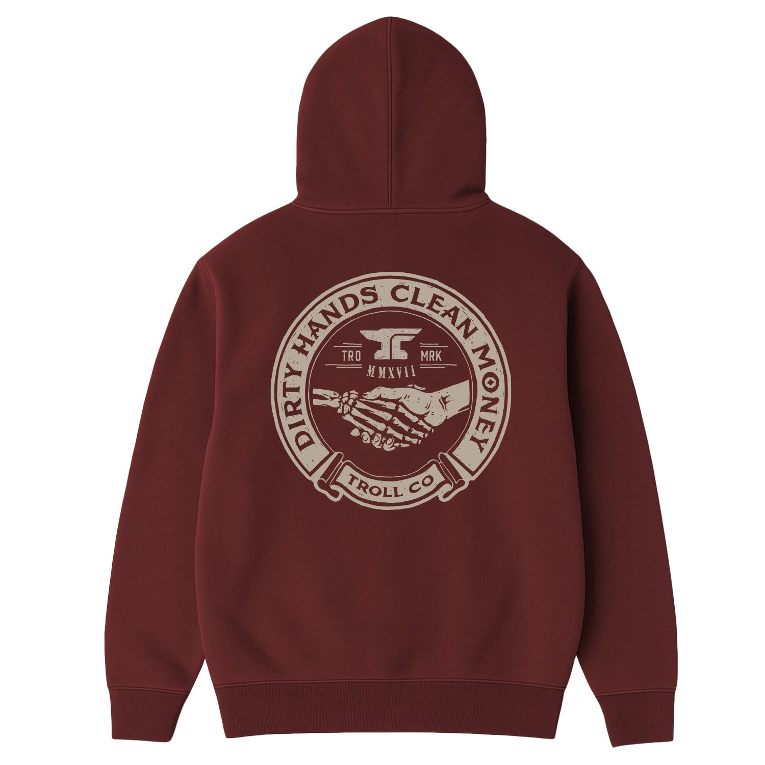 Men's DHCM Haggler Hoodie | Color: Port