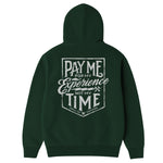 Men's Pay Me Hoodie | Color: Pine