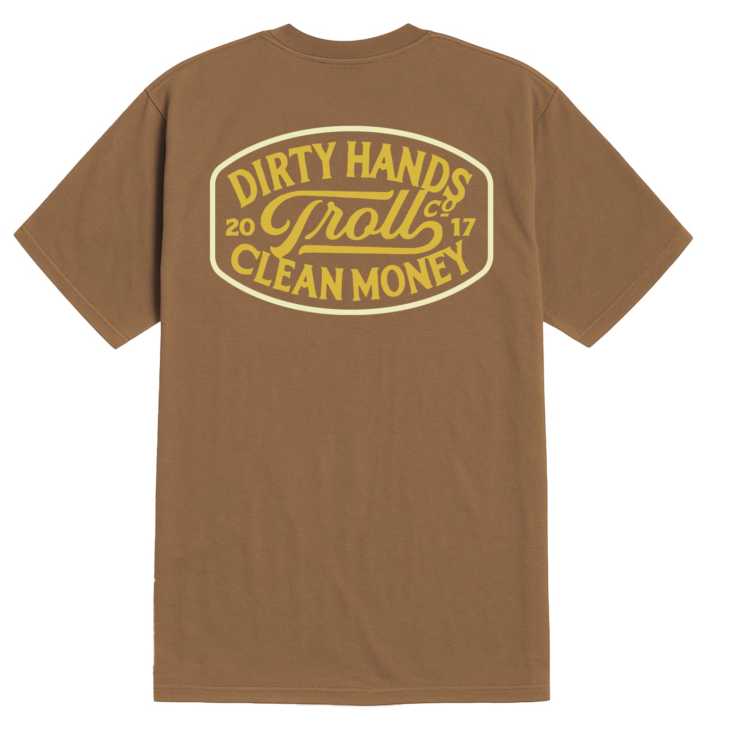 Men's DHCM Model T T-Shirt | Color: Dark Tan