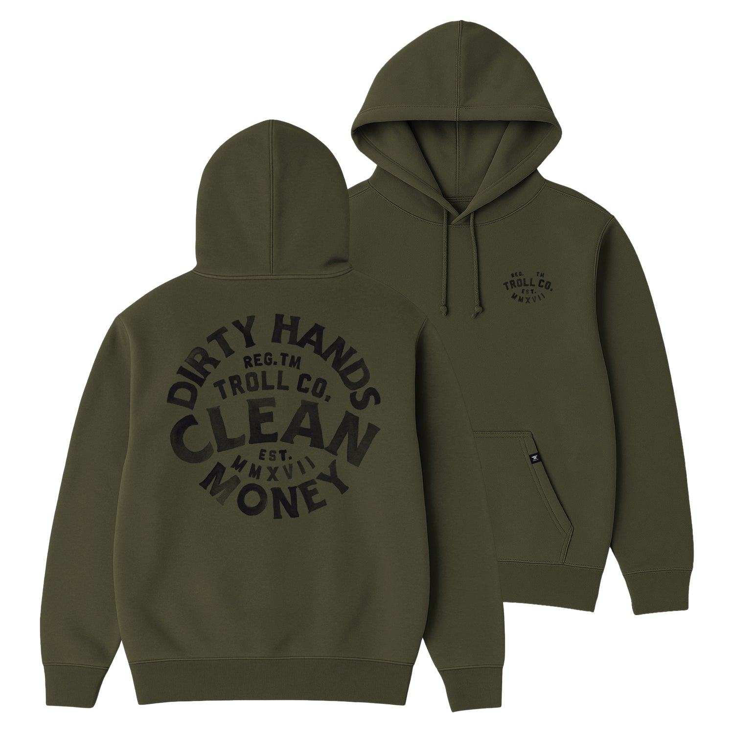 Men's DHCM Elixir Hoodie | Color: Military Green