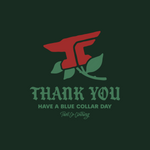 Men's Thank You T-Shirt | Color: Pine