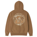 Men's Work Acres Hoodie | Color: Dark Tan