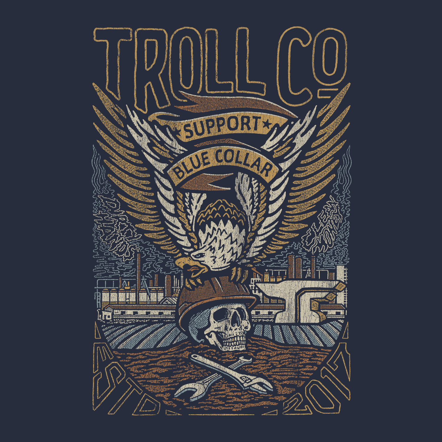 Men's SBC Grounded T-Shirt | Color: Navy