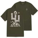 Men's SBC Cactus T-Shirt | Color: Military Green