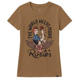 Women's Rosie T-Shirt | Color: Dark Tan