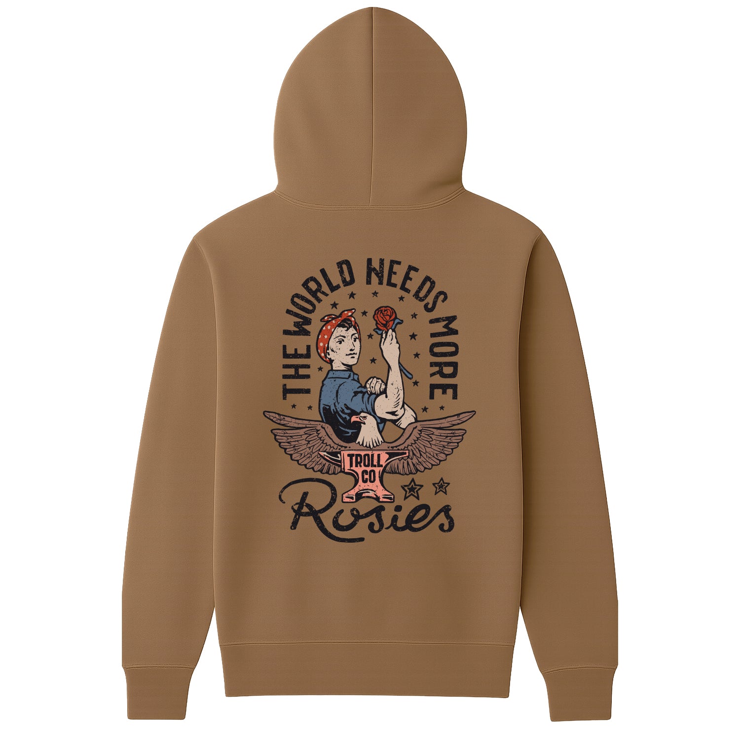 Women's Rosie Hoodie | Color: Dark Tan