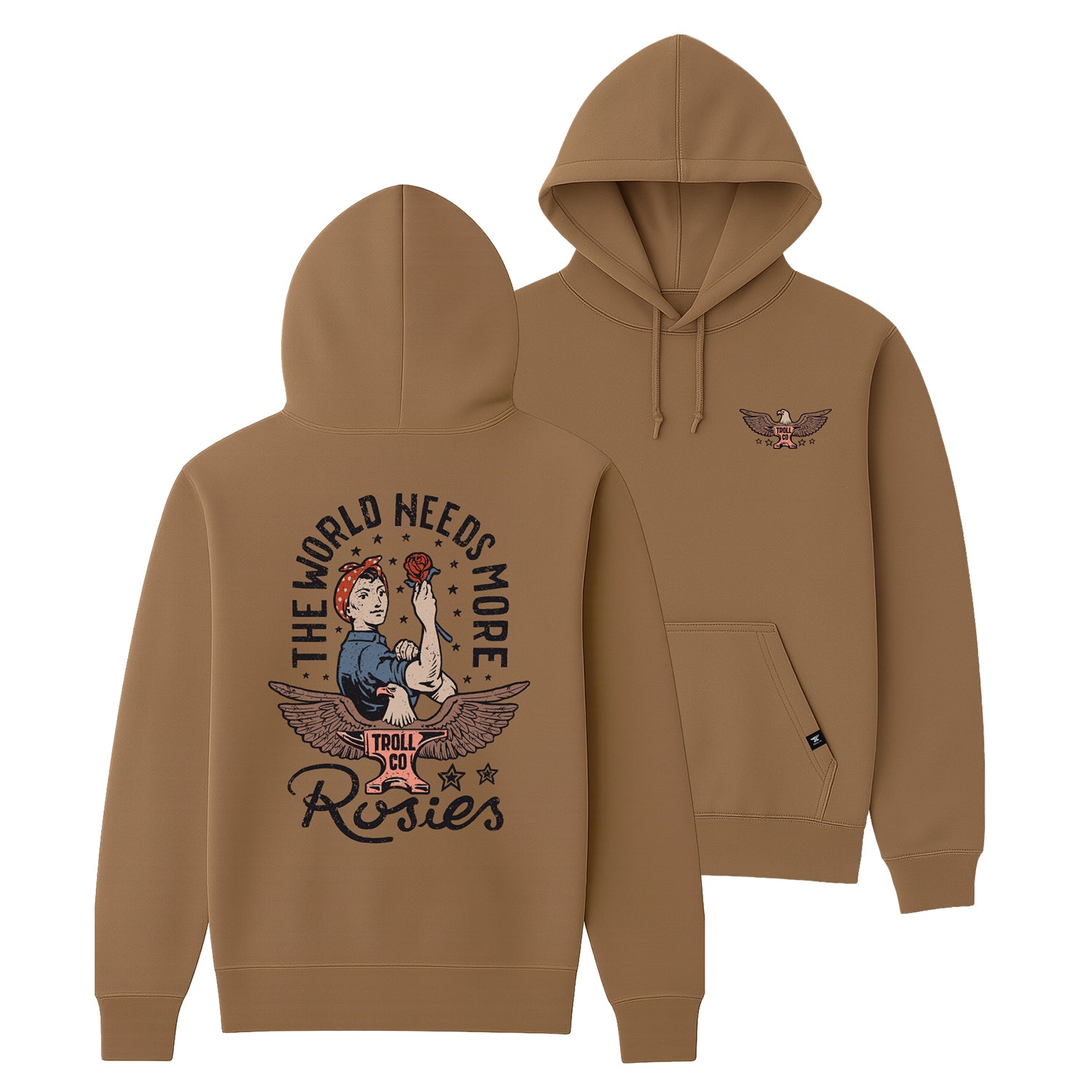 Women's Rosie Hoodie | Color: Dark Tan