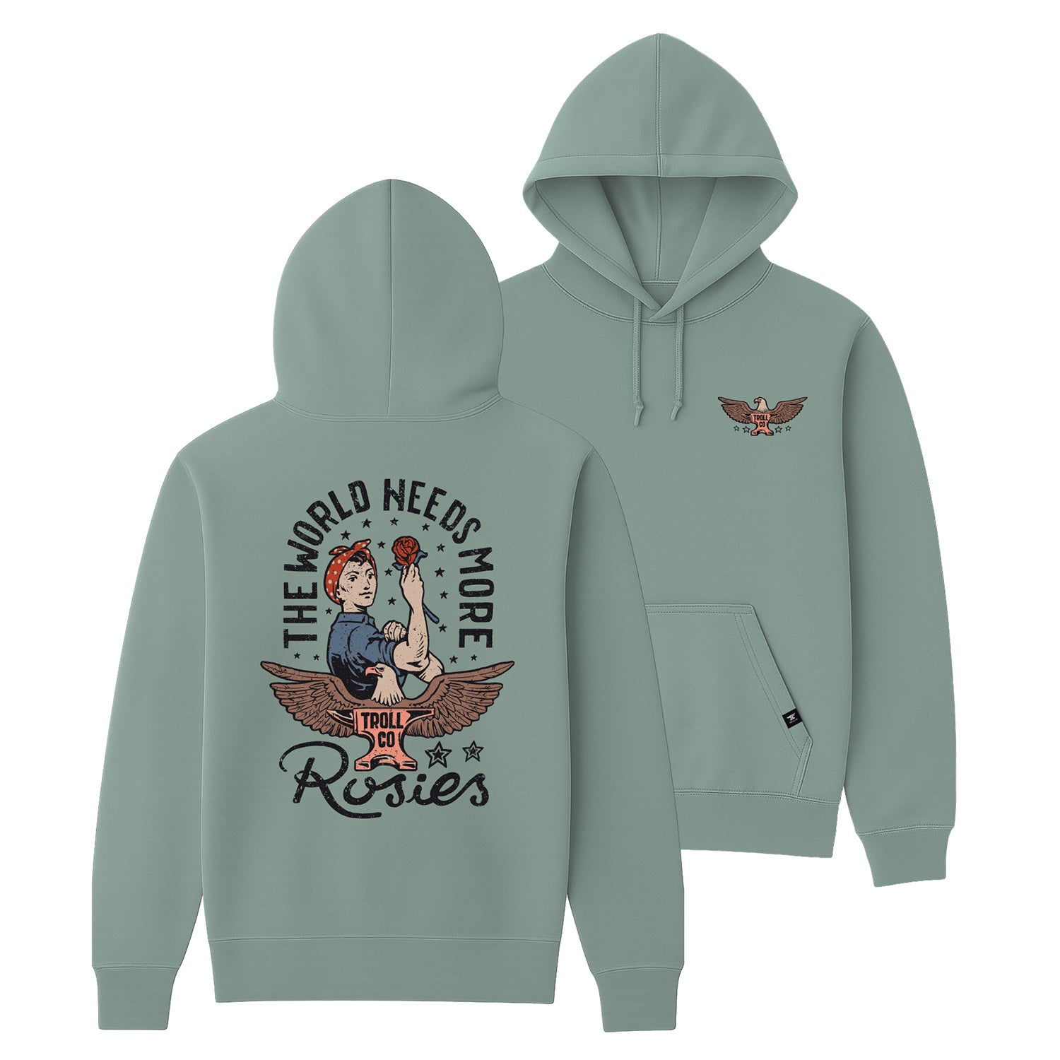 Women's Rosie Hoodie | Color: Sage