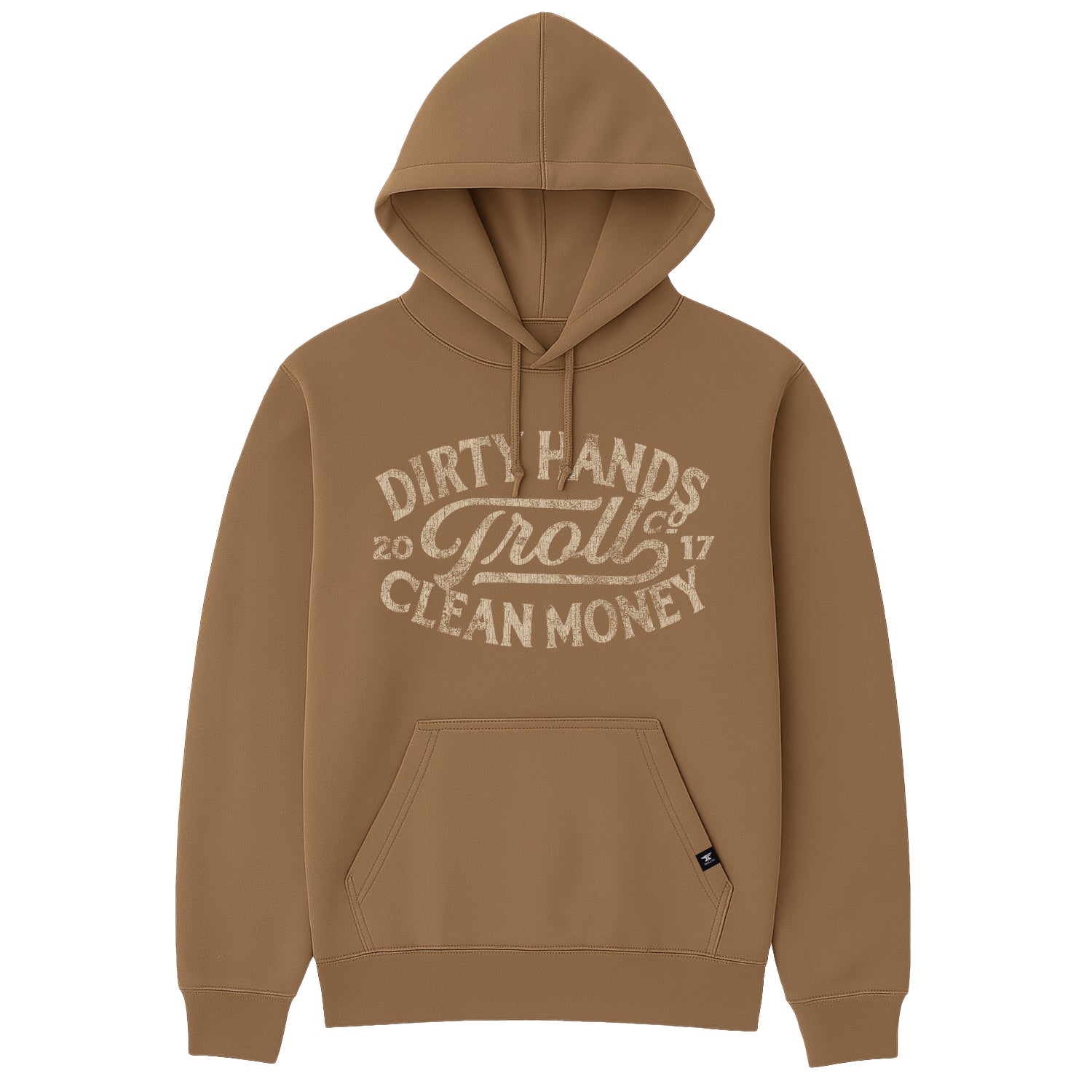 Women's DHCM Model T Hoodie | Color: Dark Tan